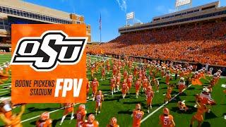 Oklahoma State Football Entrance FPV