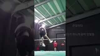 배드민턴 점프스매싱 연습#shorts #badminton