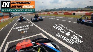 LYL International Karting Circuit | 3 Sessions 270cc & 390cc Sodi RT-8 | First Time in This Circuit