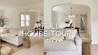 A FULL HOUSE TOUR // WALKING YOU THROUGH OUR ENTIRE HOUSE + MY INSPIRATION FOR EACH ROOM