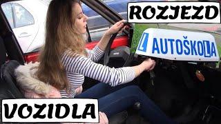 ▶️ROZJEZD VOZIDLA (Autoškola): Jak rozjet automobil poprvé za volantem? | První jízda bez plynu