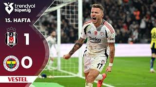 Vestel | Beşiktaş (1-0) Fenerbahçe - Highlights/Özet | Trendyol Süper Lig - 2024/25