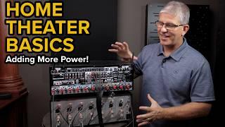 How to Add an Amplifier to Your AV Receiver - Home Theater Basics