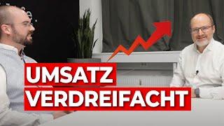 Als Immobilienmakler Umsatz & Personal in diesem Jahr verdreifacht!