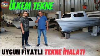 Uygun Fiyatlı Hesaplı Tekne İmalatı. Ülkem Yatçılık & Karavan #tekne