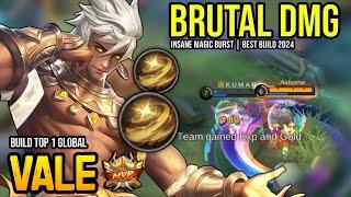 VALE BEST BUILD 2024 | BUILD TOP GLOBAL VALE GAMEPLAY | MOBILE LEGENDS