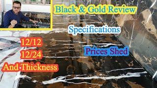 BLACK & GOLD SPECIFICATION, PRICES AND SHED