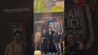 Indian police force trailer launch event. #rohitshetty #shilpashetty #sidharthmalhotra #vivekoberoi