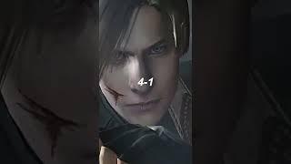 Leon S. Kennedy vs Ethan Winters | battle #shorts