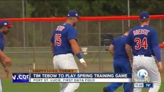 Tim Tebow to DH for Mets in Port St. Lucie