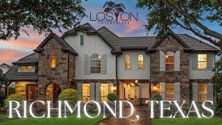 Custom 5 Bedroom Traditional Home Tour ∙ Resort Pool ∙ Movie Room ∙ Richmond Texas ∙ Houston Living