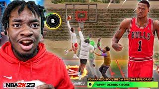 THIS MVP DERRICK ROSE BUILD Is UNSTOPPABLE ON NBA 2K23! Best Guard Build Gameplay