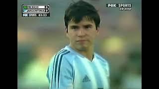 Javier Saviola vs Mexico (A) 2005- Confederations Cup Semi- Final