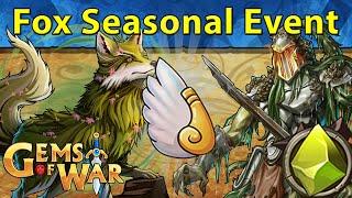 Gems of War: Event Objectives | Double EXP Week, Fox Event, Final Campaign Week