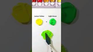 What color do mixed this colors make?? #paintmixing #colormixing #artvideos  #satisfyingart