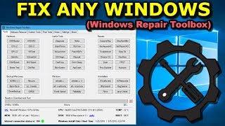 Fix any Windows with Windows Repair ToolBox in 2018