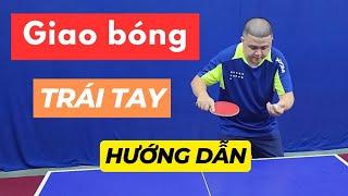 Giao bóng trái tay trong bóng bàn