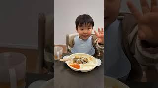 【食事】HARU/もくもく食事 和風ハンバーグと公園遊び　【2years 9 month old】