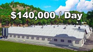 These 3 Barns Earn Me MILLIONS Each Year! (FS25 Chicken Farm)