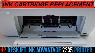 HP Deskjet Ink Advantage 2335 Ink Cartridge Replacement Video.