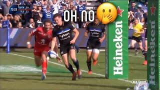 How Bath fans reacted to Freddie Burns mistake vs Toulouse