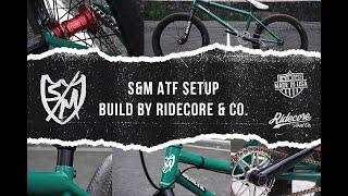 RIDECORE BIKE BUILD: ATF FRAME AMERICAN MADE BY S&M BMX