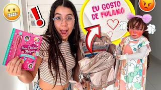 SARAH revistou a BOLSA DE ELOAH e descobriu um SEGREDO | Sarah de Araújo