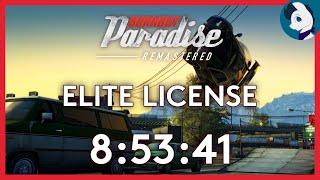 Burnout Paradise Remastered · Elite License Speedrun in 8:53:41