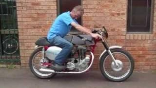 AJS 350cc 1956 Racer - Trojan Classic Motorcycles