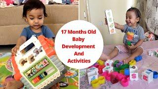 17 Months Old Baby Development and Activities | Me N Mommy