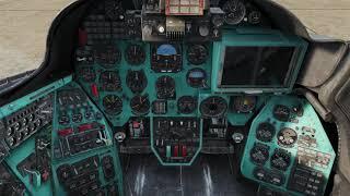 Запуск вертолёта Ми-24П в DCS World