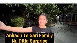 Ki Aya New Surprise  #familyvlog #fashion #embroiderymachine #amritsar #canada #rajasansi