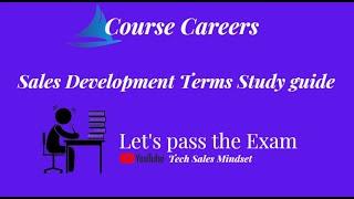 Course Careers Sales Development Terms study guide