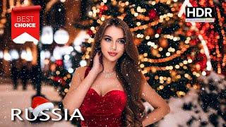  Experience the REAL RUSSIA During Christmas Magic! Moscow Nightlife - 4K HDR