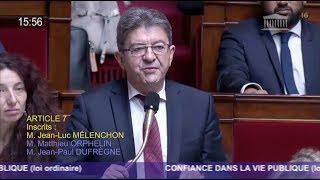 «LA PROCHAINE CRISE SERA UNE CRISE DE RÉGIME» - Jean-Luc Mélenchon