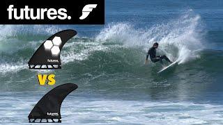 Putting the most popular surfboard fins to the test! Futures Fins AM2 Al Merrick vs Jordy Smith!