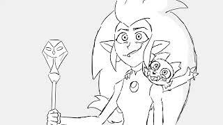 The Owl House animatic test