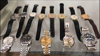 (30/11/2024) Lô đồng hồ nam cao cấp, rolex, omega, tissot, longines, watham, seiko LH: 0911.649.648