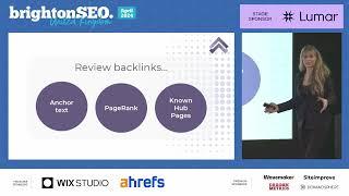 Information architecture for enterprise sites - Sally Raymer - brightonSEO April 2024