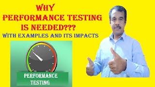 why performance testing is important with examples and its impacts | testingshala