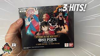 Release Day Opening! OP09 Emperors in The New World Booster Box l Once Piece TCG