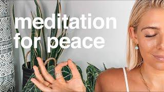 GUIDED MEDITATION FOR PEACE / EASY & POWERFUL