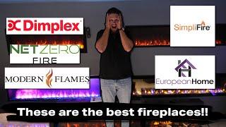 The MEGA Research guide for Linear Electric fireplaces!! ( Embers TOP 5 electric fireplaces!! )