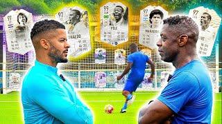 FC24 ICON CARD BATTLE VS MY DAD!! 