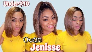 We did it AGAIN! Outre Perfect Hairline HD Lace Wig - JENISSE (Detailed)| Collab Ft. @BeautyW Cat