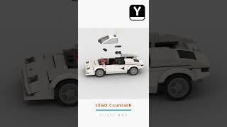 LEGO Countach Mod #lego #lamborghini #moc