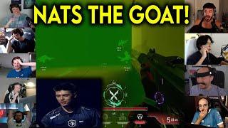 Valorant Streamers Reacts To TL nAts Insane 1v3 CLUTCH Against MIBR In Masters Toronto
