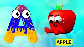 Abc Song | Abc Phonics Song For Toddlers | Alphabet Song for Kids | A for Apple | Nursery Rhymes