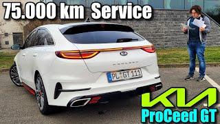 Kia ProCeed GT - 75.000 km Service - Wartung Kosten Daten Infos Meinung Owners Review deutsch