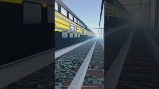 RFL commuter southbound speeding through South central Station